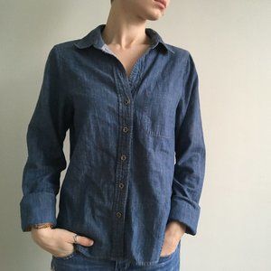 Denim Button-Down